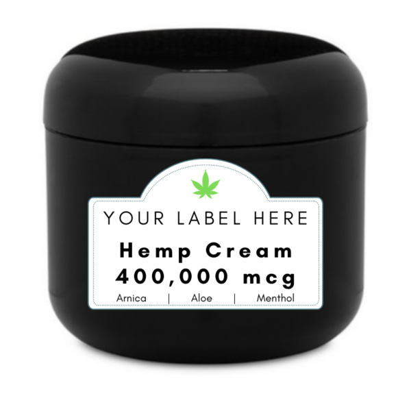 Private Label Hemp Cream 4,000 mcg manufacturing