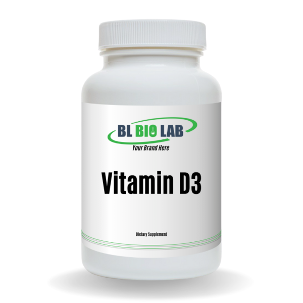 Private Label Vitamin D3 Supplement Manufacturing