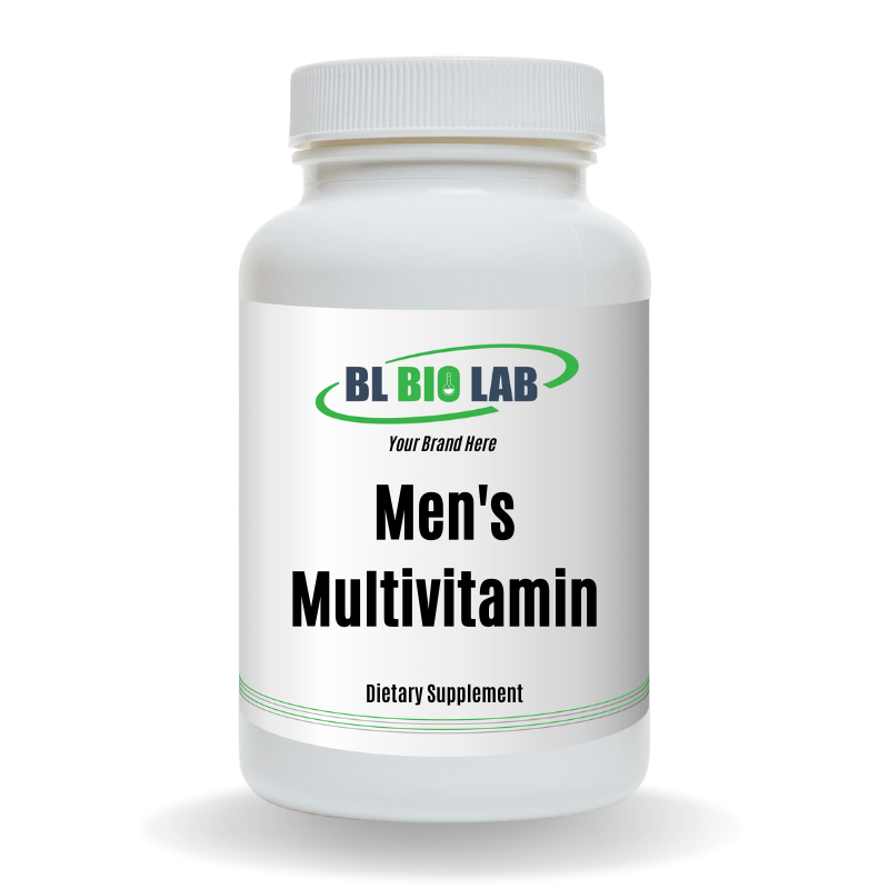 Private Label Men's Multivitamin Supplement Manufacturing