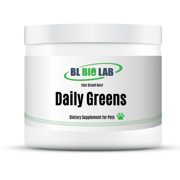 Private Label Daily Greens for Pets Supplement Manufacturing