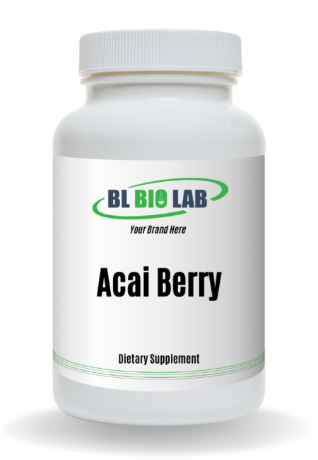 Private Label Acai Berry Supplement Manufacturing
