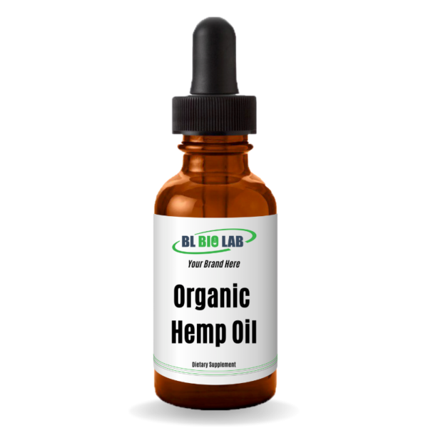 Private Label Organic Hemp Oil Supplement Manufacturing