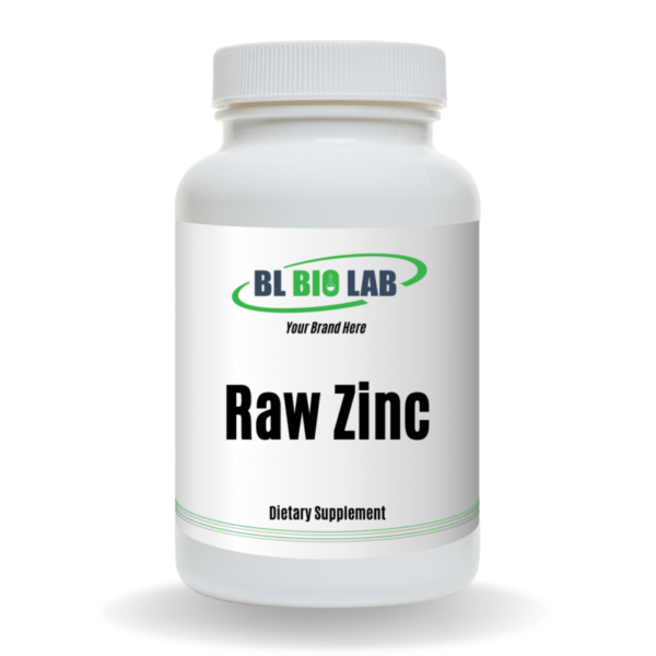 Private Label Raw Zinc Supplement Manufacturing
