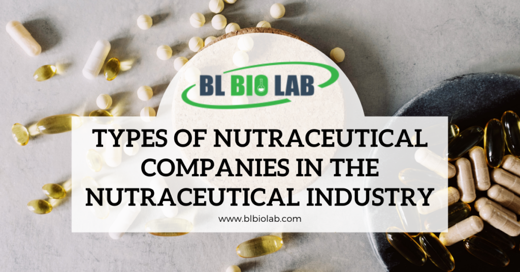 Types of Nutraceutical Companies in the Nutraceutical Industry
