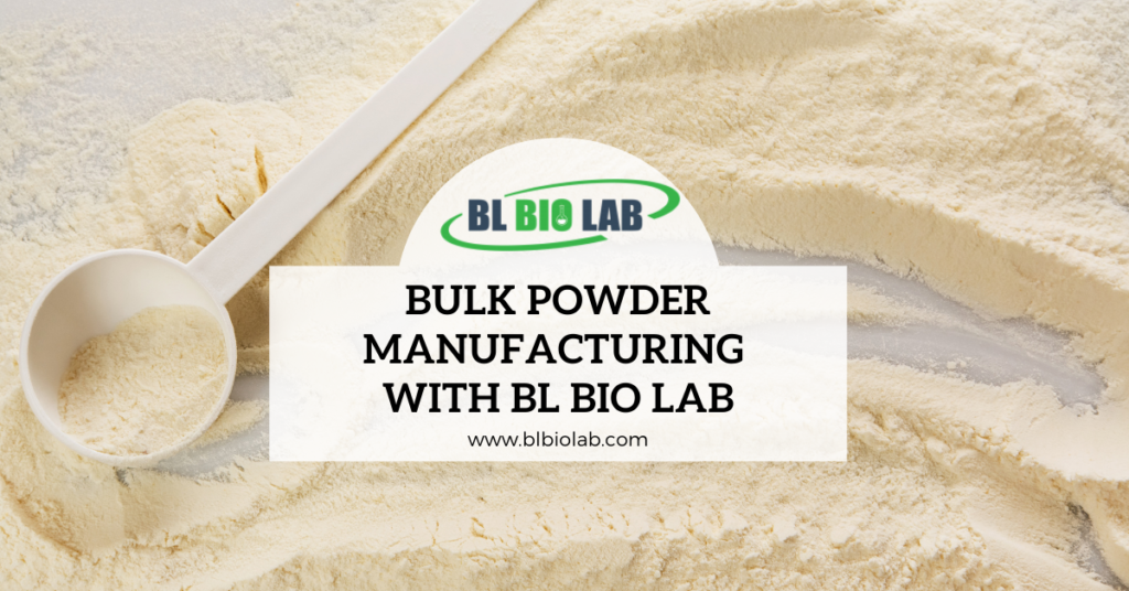 Bulk Powder Manufacturing with BL Bio Lab